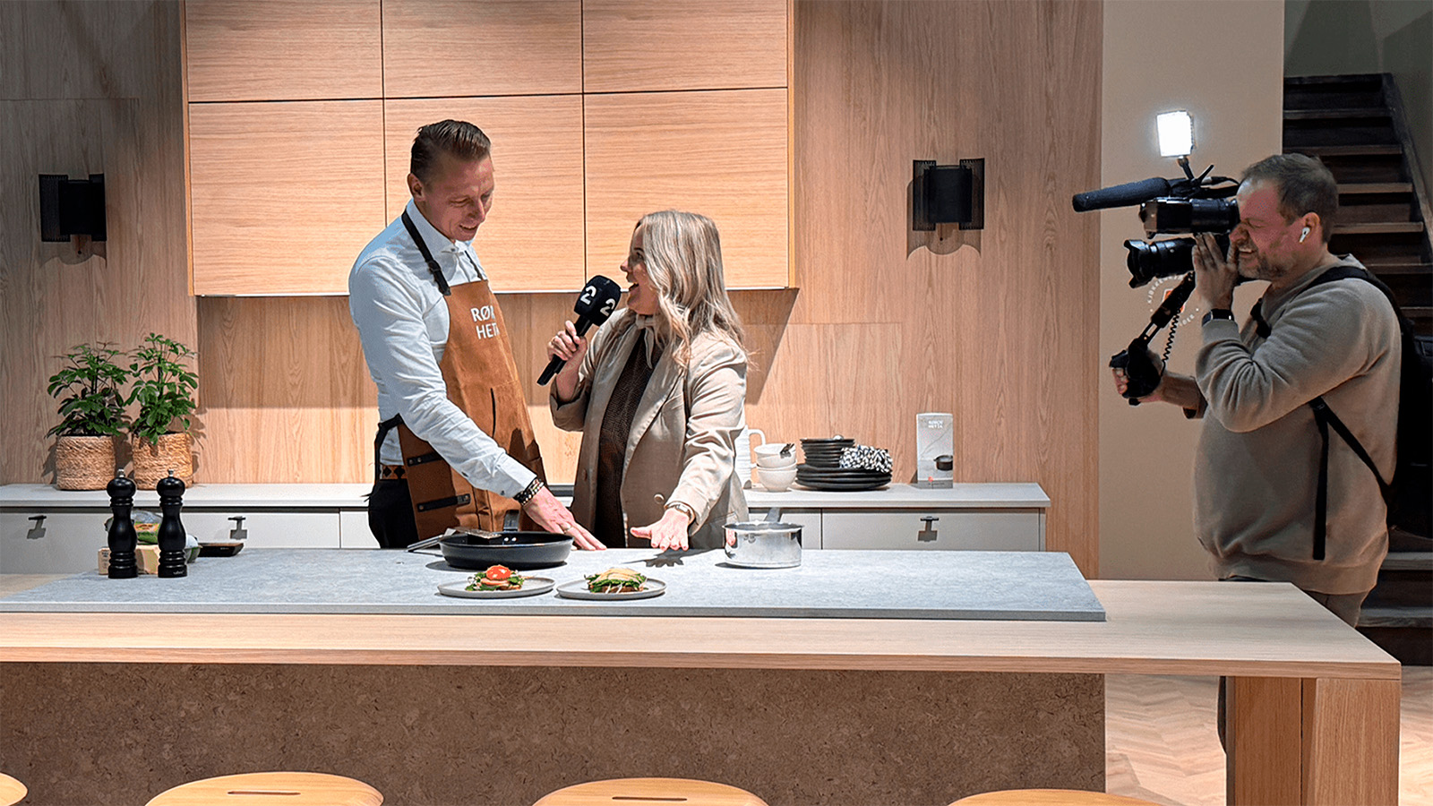 Håvard Augensen presenterer Undercover med God Morgen Norge TV