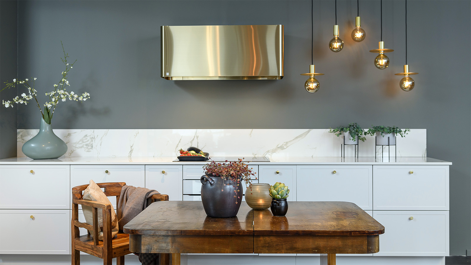 RørosHetta Trend Sense børstet messing i miljø