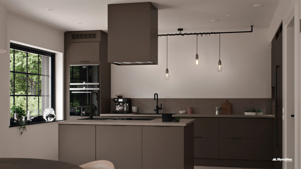 RørosHetta Mantica Sense fritthengende i Muresjöhus miljø